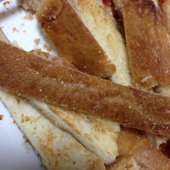 パン耳ラスク レシピ 作り方 By みぃゃんっ 楽天レシピ